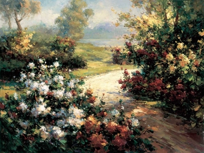 Picture of PATHWAY OF FLOWERS