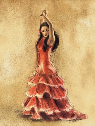 Picture of FLAMENCO DANCER I