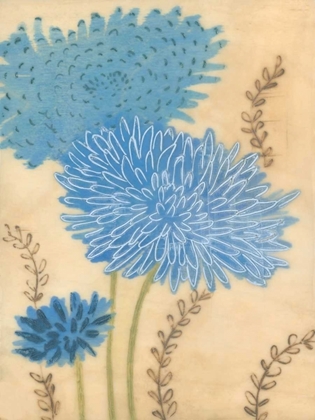 Picture of BLUE BLOOMS II