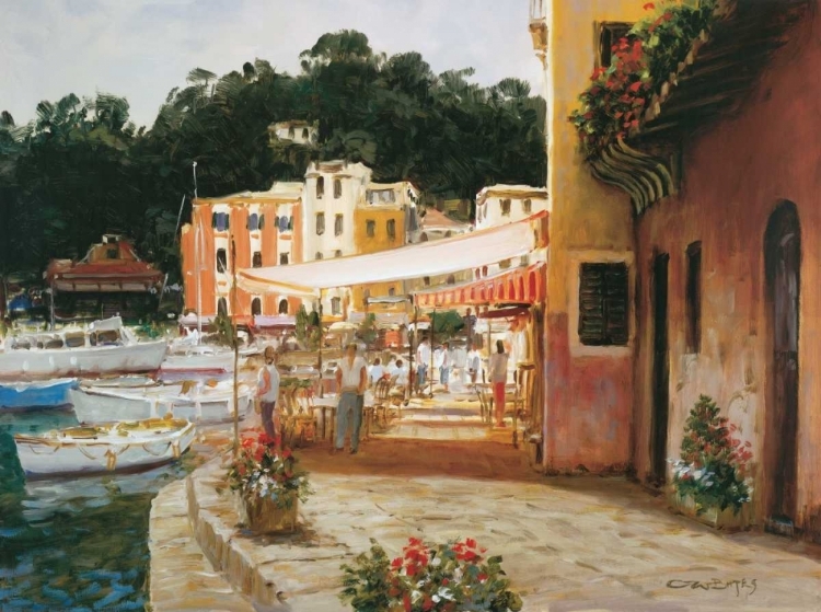 Picture of MORNING STROLL - PORTOFINO