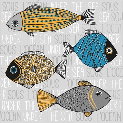 Picture of ILLUSTRATION OF FISHS