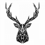 Picture of GEOMETRIC DEER HEAD