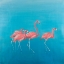 Picture of FOUR FLAMINGOS