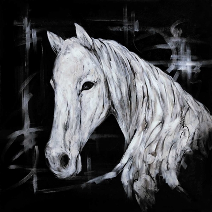 Picture of ABSTRACT HORSE PROFILE VIEW