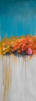 Picture of COLORFUL ABSTRACT BASKET OF FLOWERS