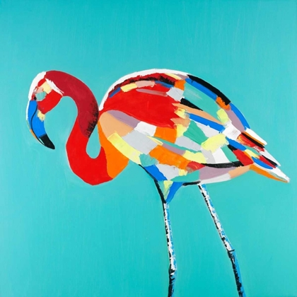 Picture of ABSTRACT FLAMINGO