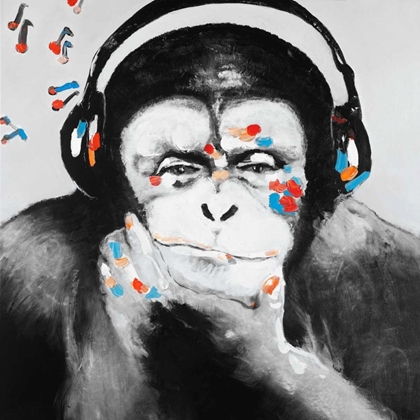 Picture of MONKEY WITH HEADPHONES