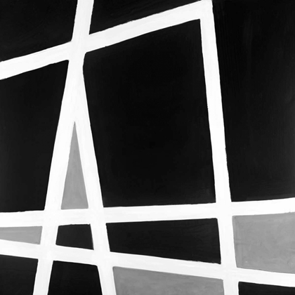 Picture of ABSTRACT SHAPES BLACK AND WHITE