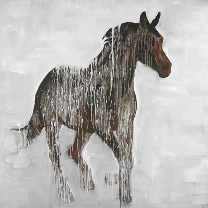 Picture of ABSTRACT BROWN HORSE