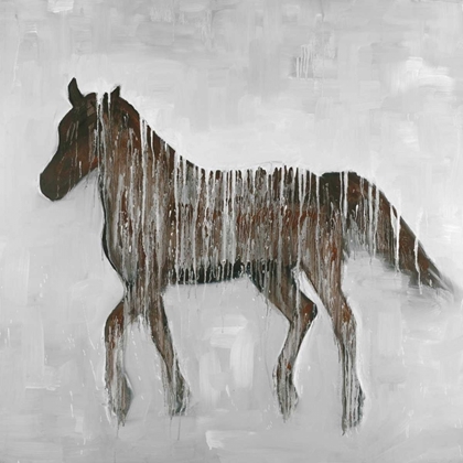 Picture of GAMBADING ABSTRACT HORSE
