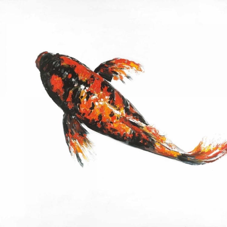 Picture of RED BUTTERFLY KOI FISH