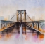 Picture of COLORFULL BROOKLYN BRIDGE