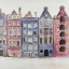 Picture of OLD HISTORIC HOUSES AMSTERDAM