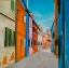 Picture of COLORFUL HOUSES IN ITALY