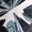 Picture of PERSPECTIVE VIEW OF SKYSCRAPER