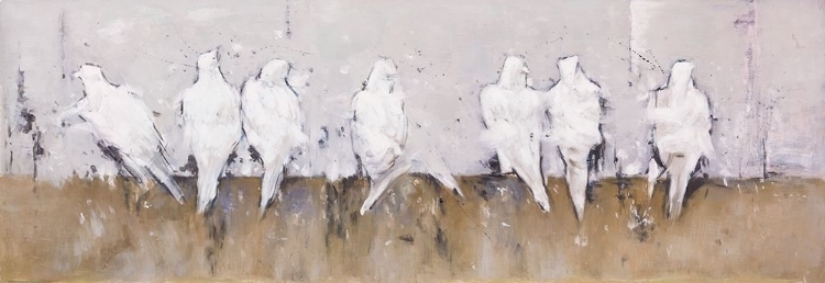 Picture of ABSTRACT PERCHED BIRDS