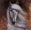 Picture of PROUD WHITE HORSE