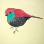Picture of LITTLE PURPLE BIRD ILLUSTRATION