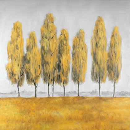 Picture of ABSTRACT YELLOW TREES
