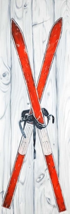 Picture of VINTAGE RED SKI