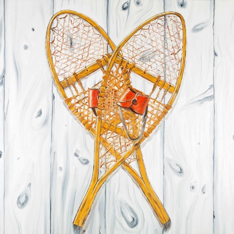 Picture of VINTAGE WOOD SNOWSHOES