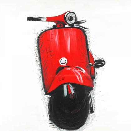 Picture of RED ITALIAN SCOOTER