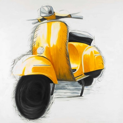 Picture of YELLOW ITALIAN SCOOTER