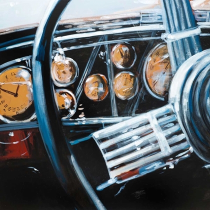 Picture of VINTAGE CAR INTERIOR