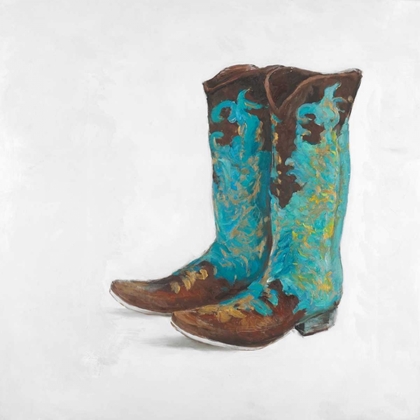 Picture of BLUE COWBOY BOOTS