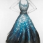 Picture of BLUE PRINCESS DRESS