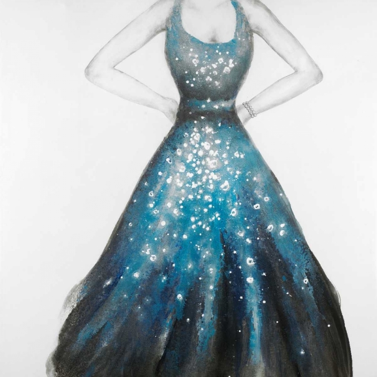 Picture of BLUE PRINCESS DRESS