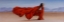 Picture of WOMAN RED DRESS IN THE DESERT