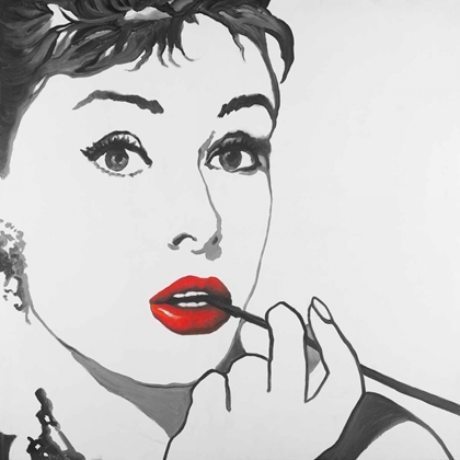 Picture of AUDREY HEPBURN OUTLINE STYLE