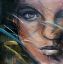 Picture of COLORFUL WOMAN FACE