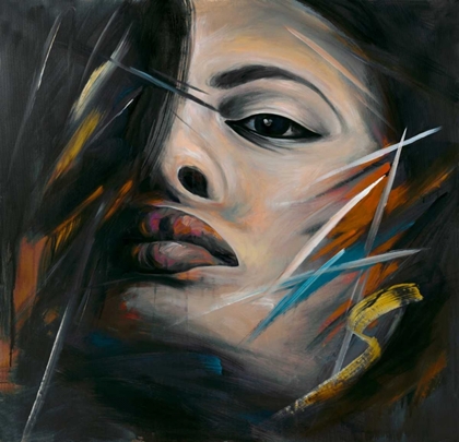 Picture of ABSTRACT WOMAN PORTRAIT