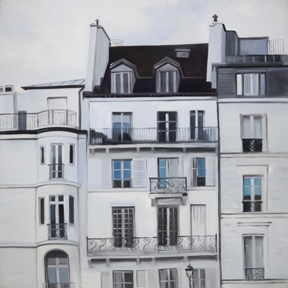 Picture of BUILDINGS ALONG THE SEINE RIVER
