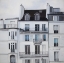 Picture of BUILDINGS ALONG THE SEINE RIVER