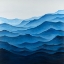 Picture of DEEP AND CALM OCEAN WAVES