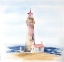Picture of OREGONS YAQUINA HEAD LIGHTHOUSE