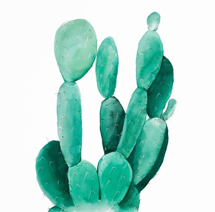 Picture of WATERCOLOR PADDLE CACTUS 