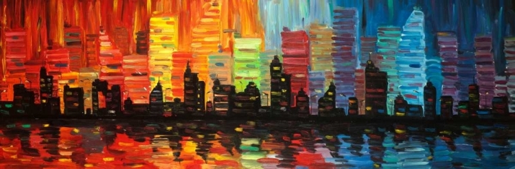 Picture of COLORFUL CITYSCAPE