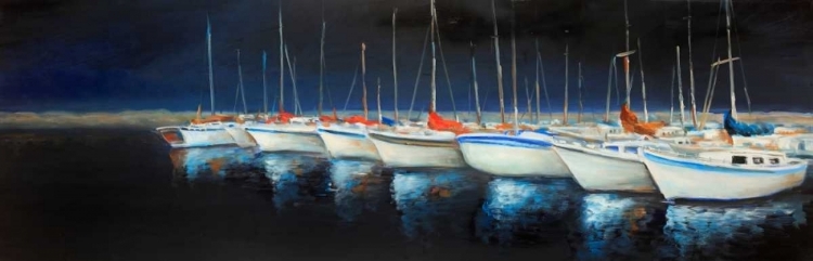 Picture of FISHING BOATS AT THE MARINA