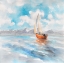 Picture of SAILBOAT LANDSCAPE