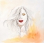 Picture of WOMAN WITH RED LIPS