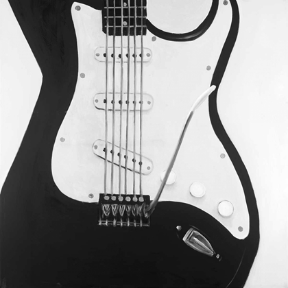 Picture of BLACK ELECTRIC GUITAR