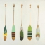 Picture of COLORFUL NAUTICAL OARS