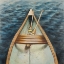 Picture of CANOEING ON THE LAKE