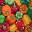 Picture of COLORFUL PEPPERS