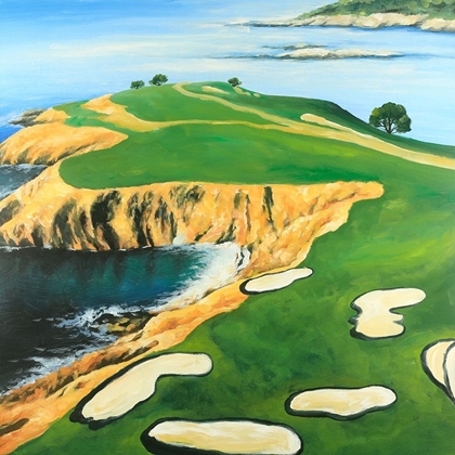 Picture of GOLF ISLAND OVERHEAD VIEW