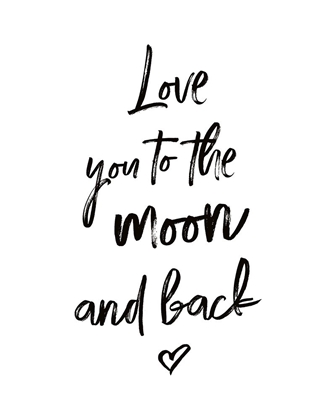 Picture of LOVE YOU TO THE MOON AND BACK